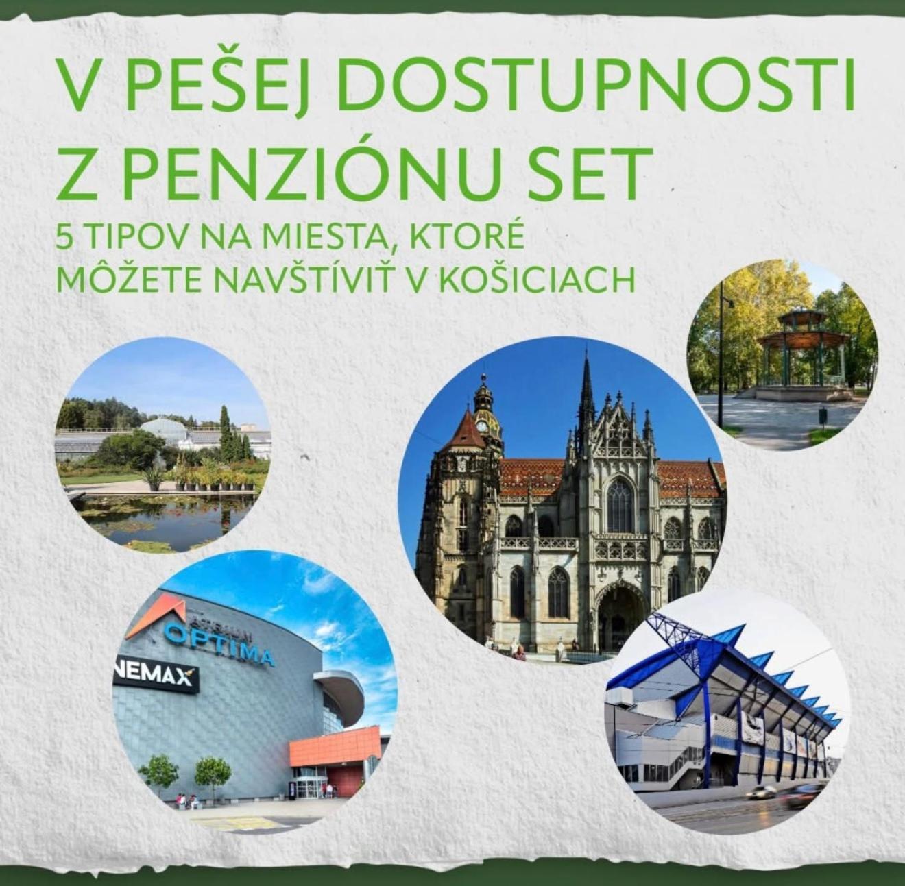 Penzion Set Kosice Bagian luar foto